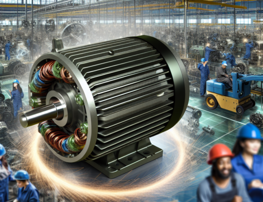 Electric motors power industrial innovation and efficiency