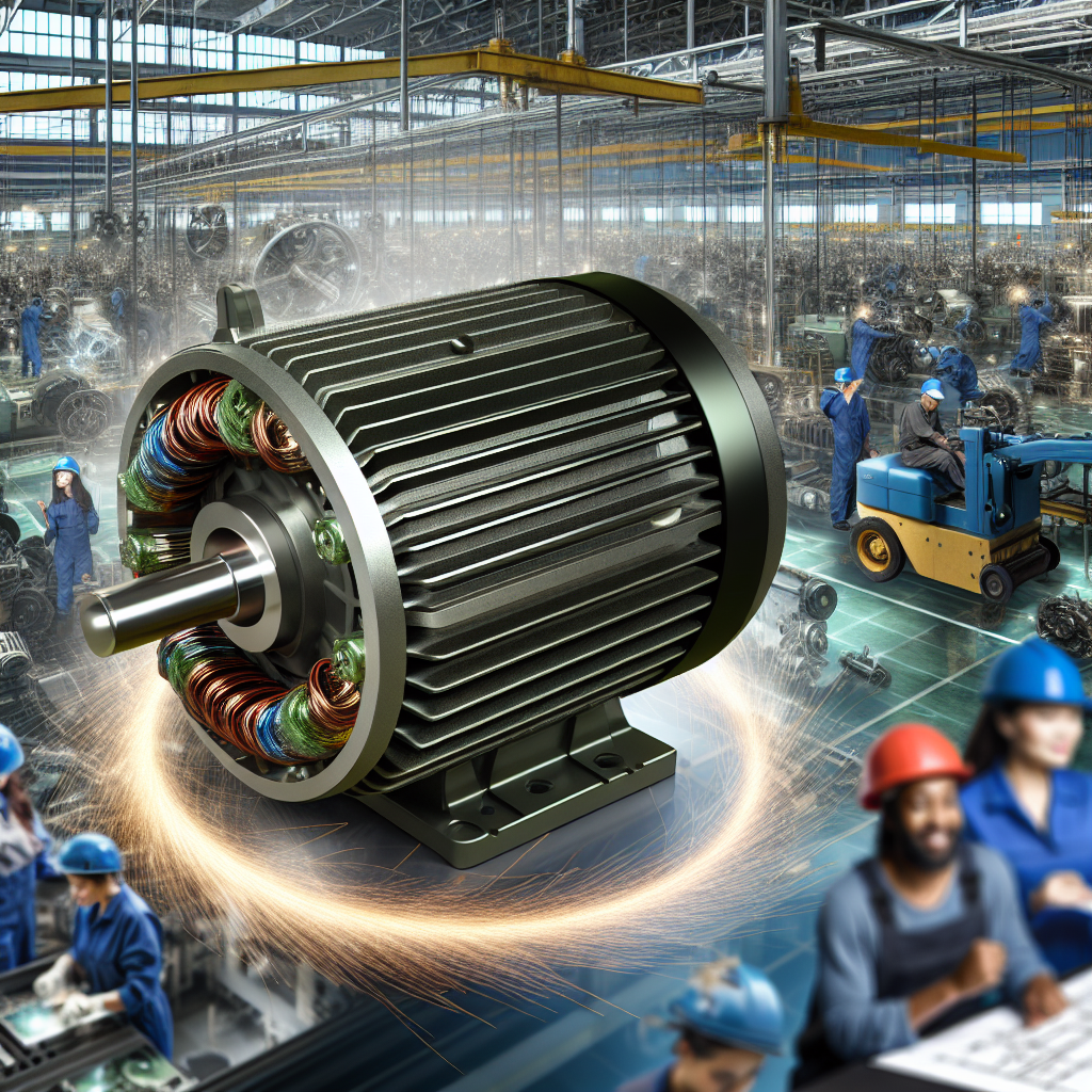 Electric motors power industrial innovation and efficiency