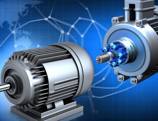 Elektromotoren treiben moderne Industrien an