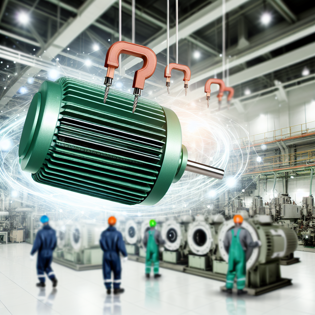 Electric motors drive industrial efficiency and sustainability