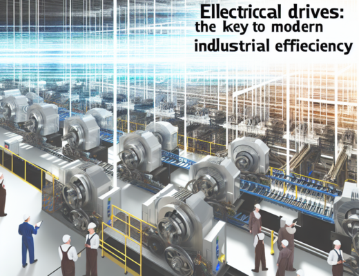 Elektrische Antriebe als Schlüssel zur modernen Industrieeffizienz