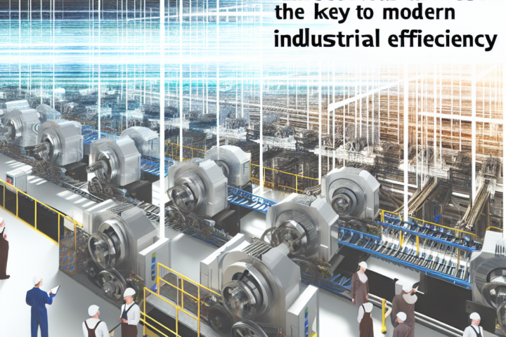 Elektrische Antriebe als Schlüssel zur modernen Industrieeffizienz