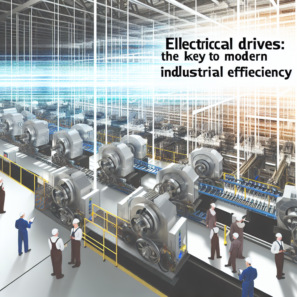 Elektrische Antriebe als Schlüssel zur modernen Industrieeffizienz