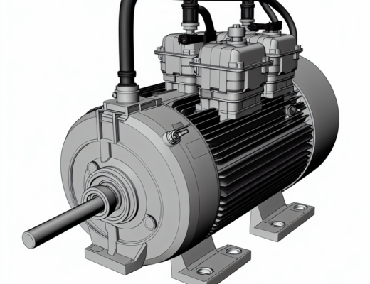 Elektromotoren die Kraft der modernen Technik