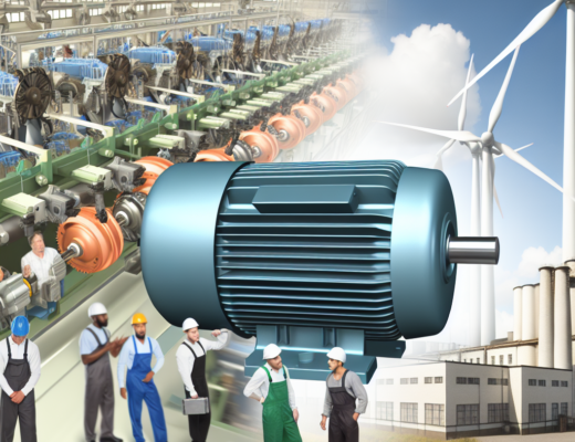 Electric motors driving sustainable industrial advancement